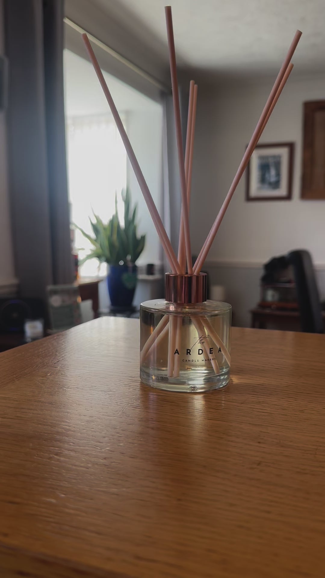 Amber and Orange Reed Diffuser - Reed Diffusers - The Ardea Candle Makers
