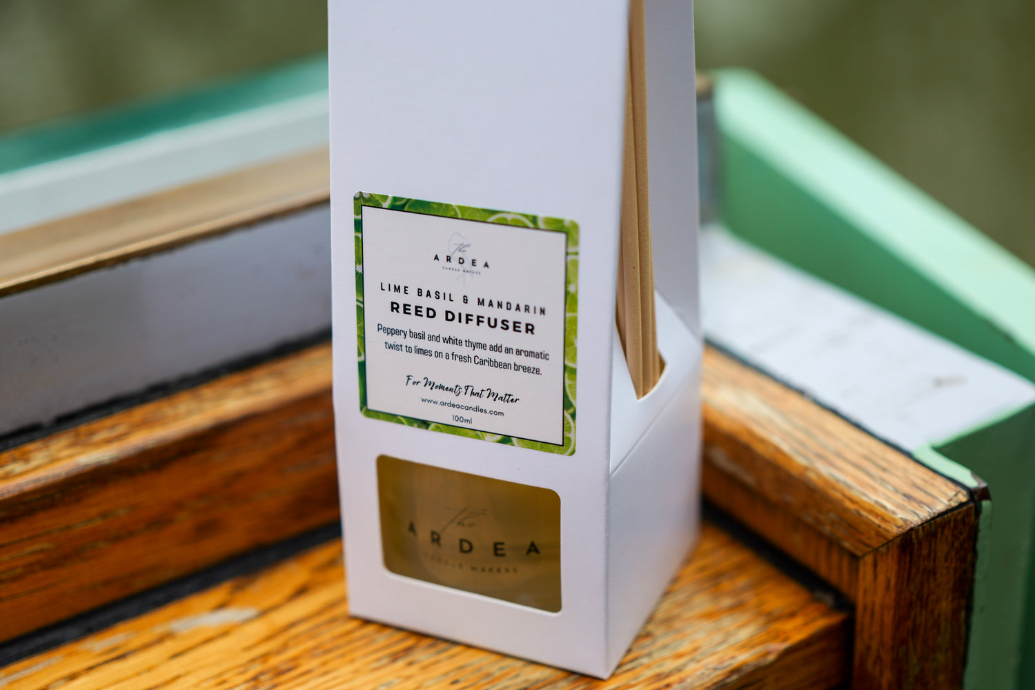 Lime Basil & Mandarin Luxury Reed Diffuser