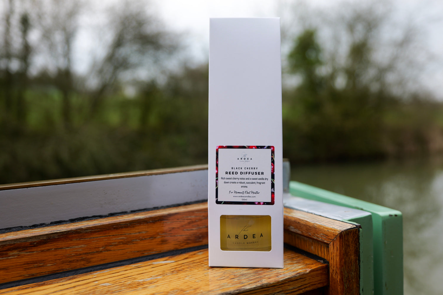 Deep Black Cherry Luxury Reed Diffuser