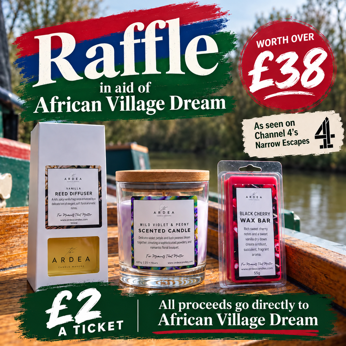 Candle Raffle in aid of African Village Dream