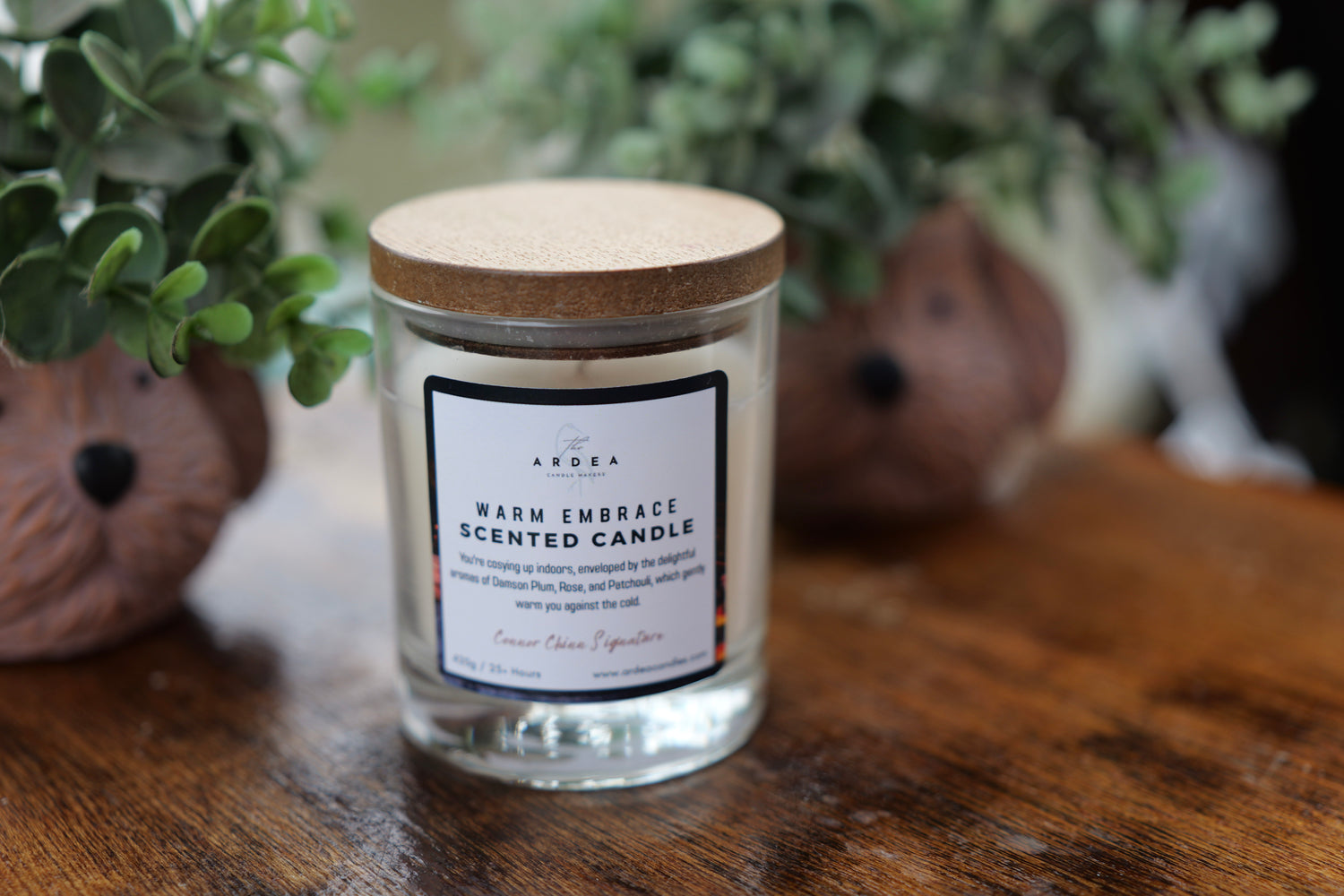 Warm Embrace Luxury Winter Candle