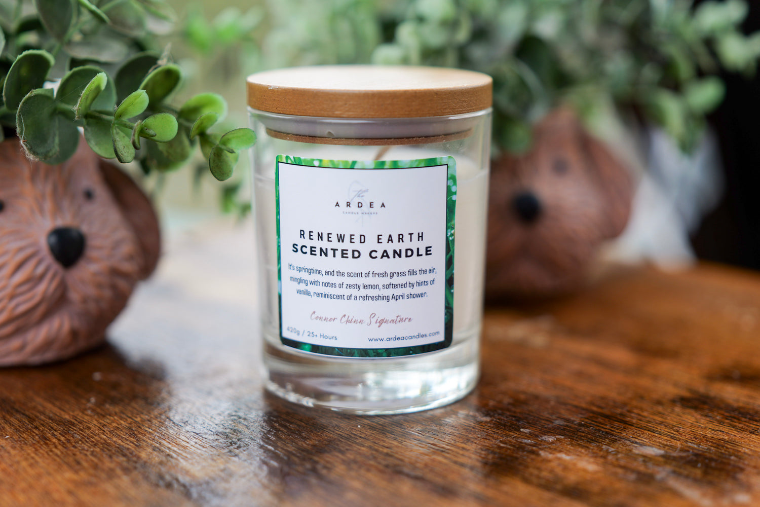 Renewed Earth Luxury Spring Rain Candle