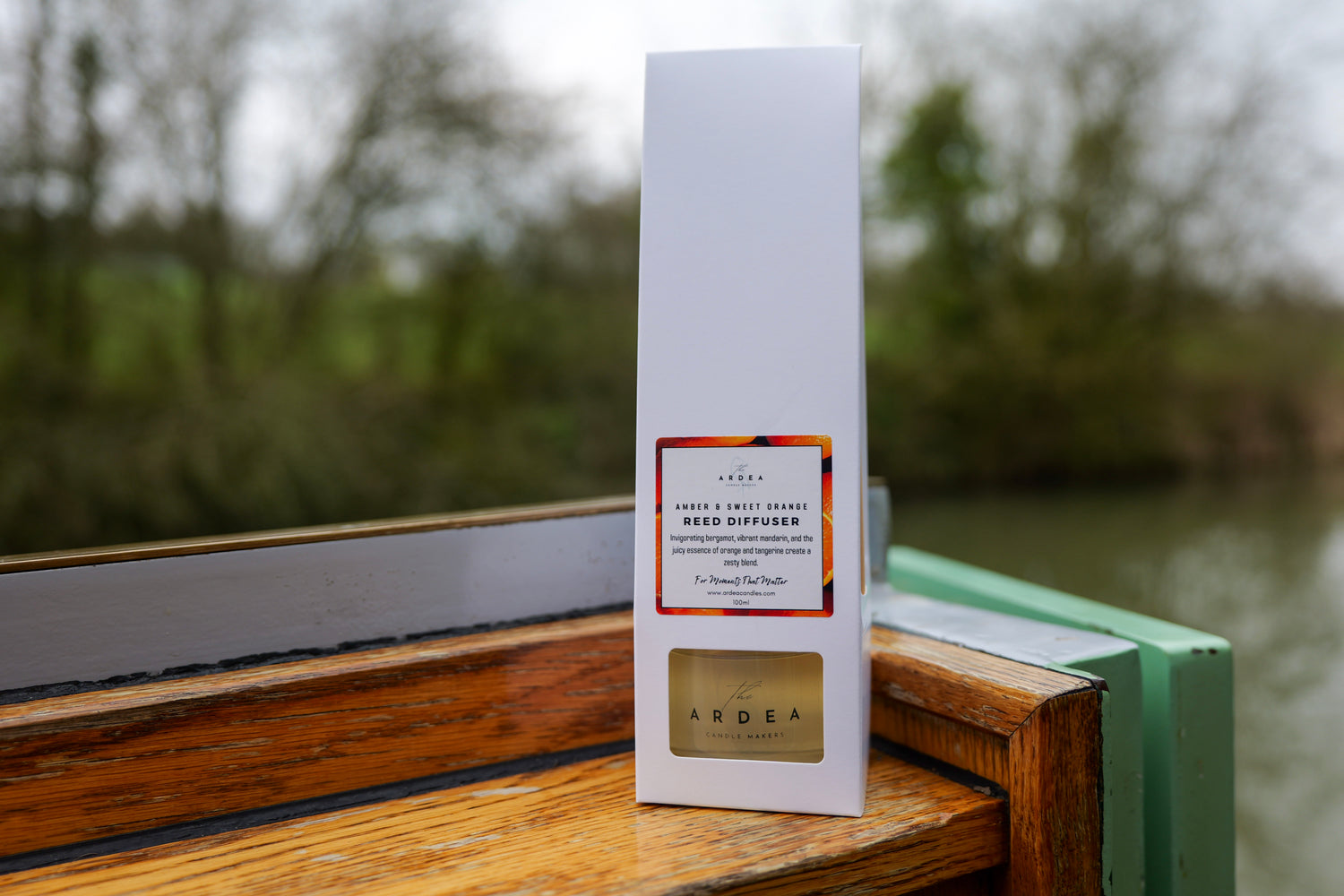 Amber & Sweet Orange Luxury Reed Diffuser