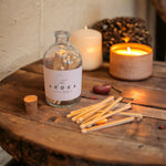 Candle Matches In Glass Jar With Cork Stopper - The Ardea Candle Makers