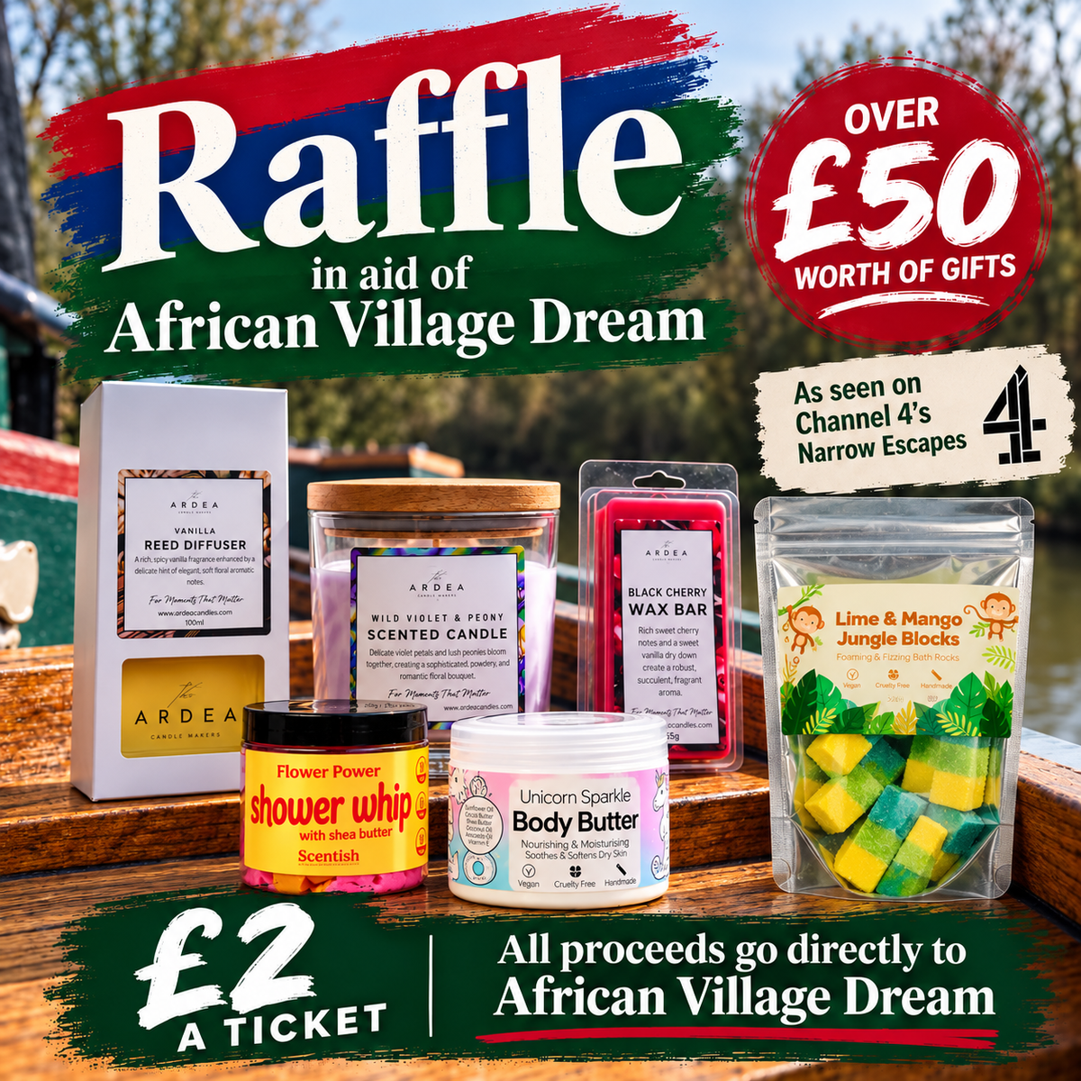 Candle Raffle in aid of African Village Dream