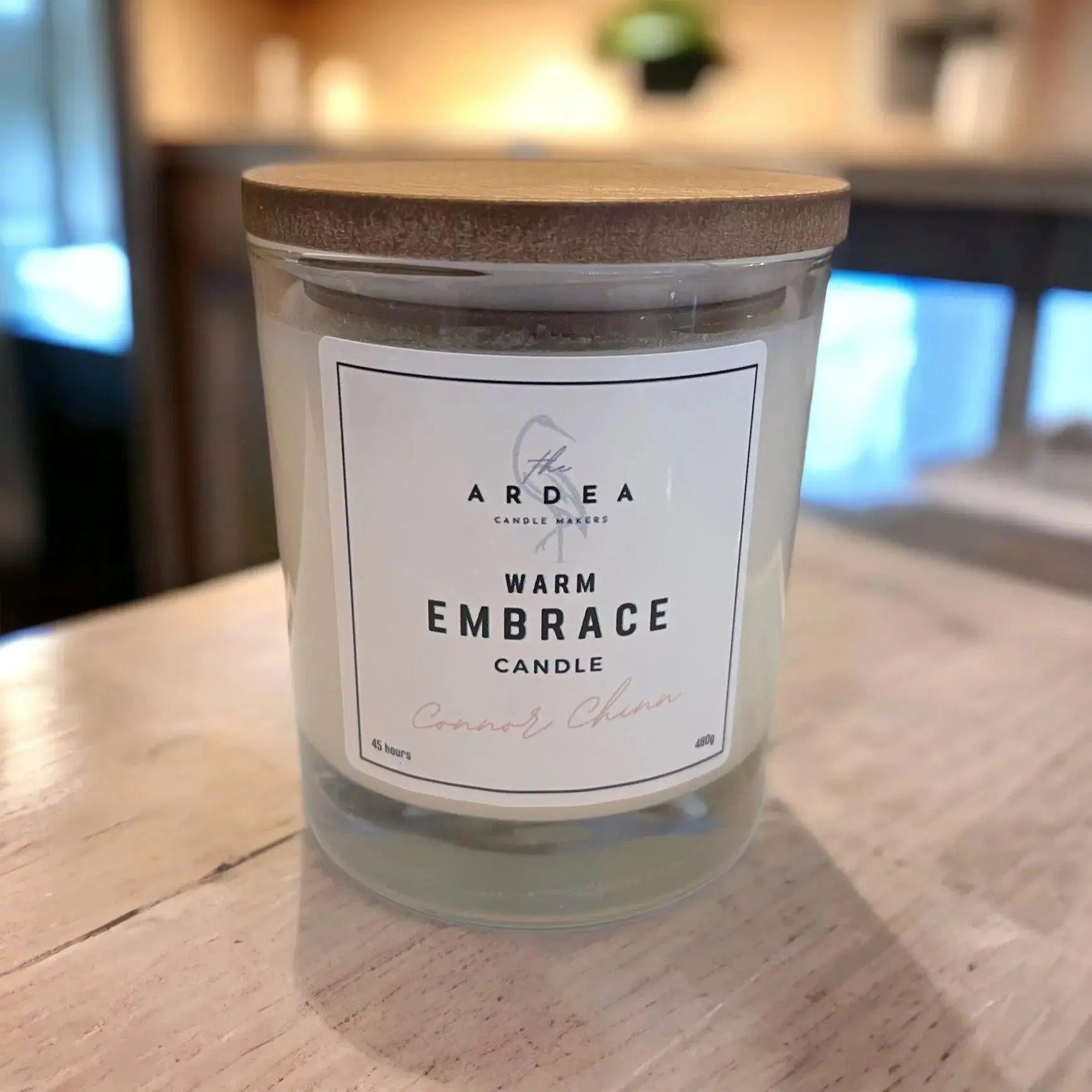 Warm Embrace Candle - 600g - The Ardea Candle Makers
