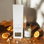 Amber and Sweet Orange 200ml Reed Diffuser for a Refreshing Aroma - The Ardea Candle Makers