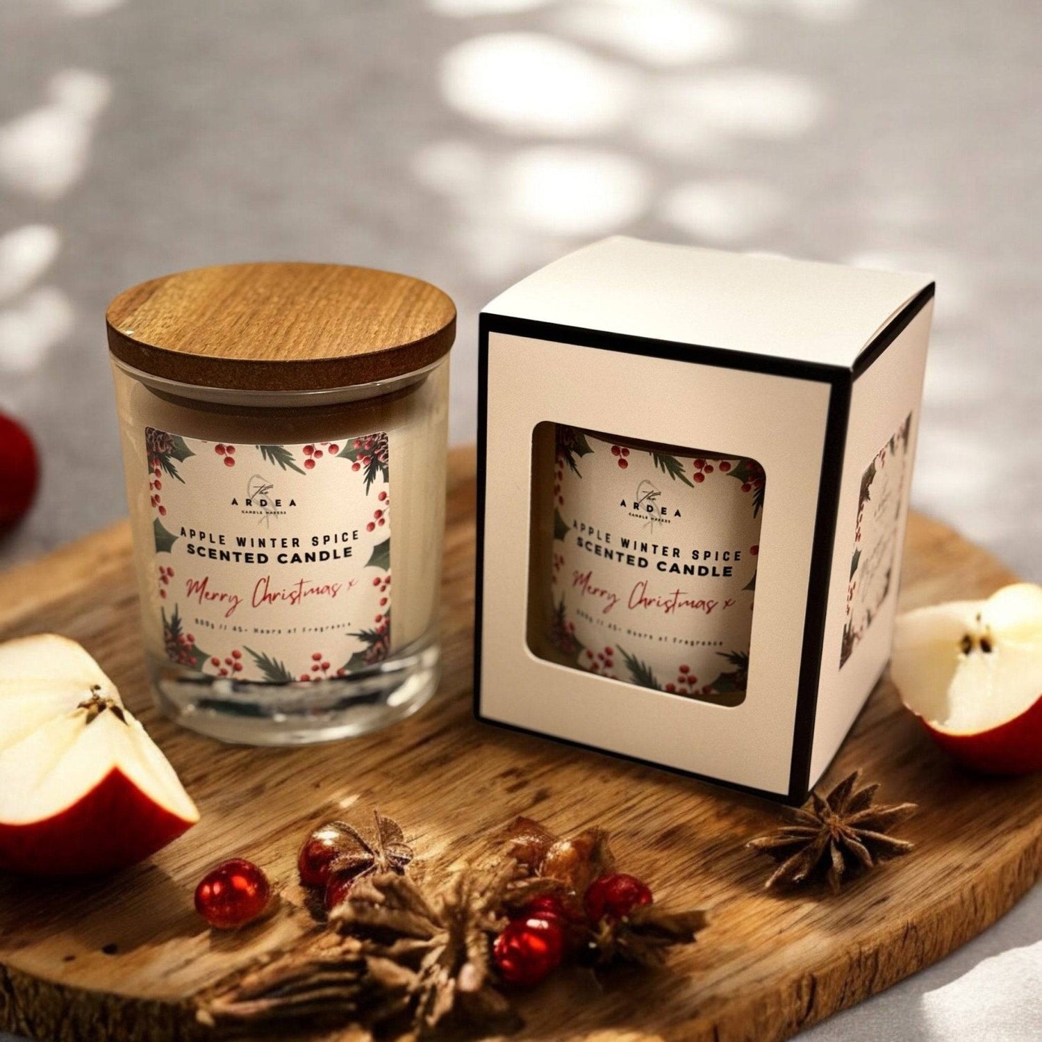 Apple Winter Spice Festive Candle