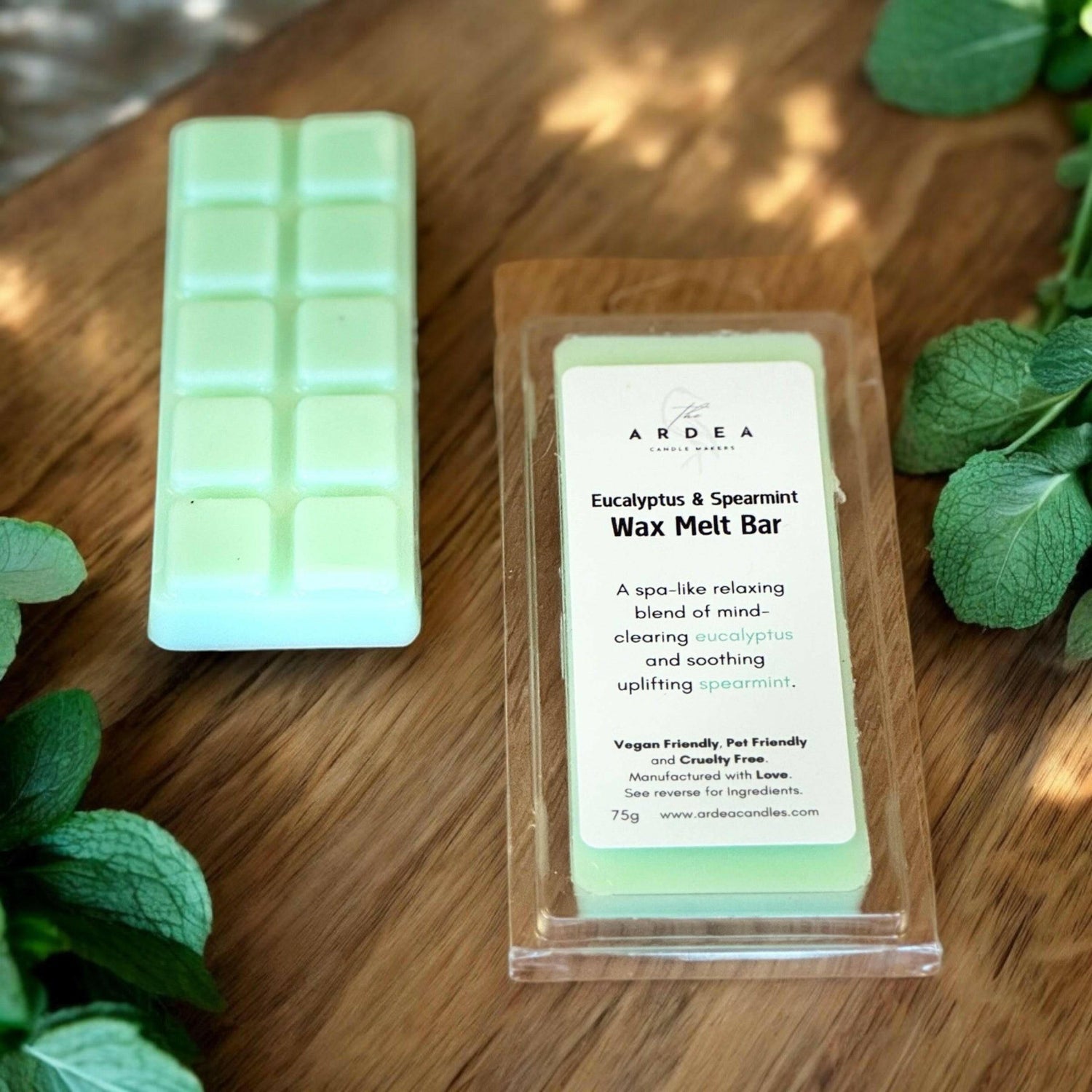 Eco-Friendly Breakable Wax Melt Bars for a Scented Home - The Ardea Candle Makers