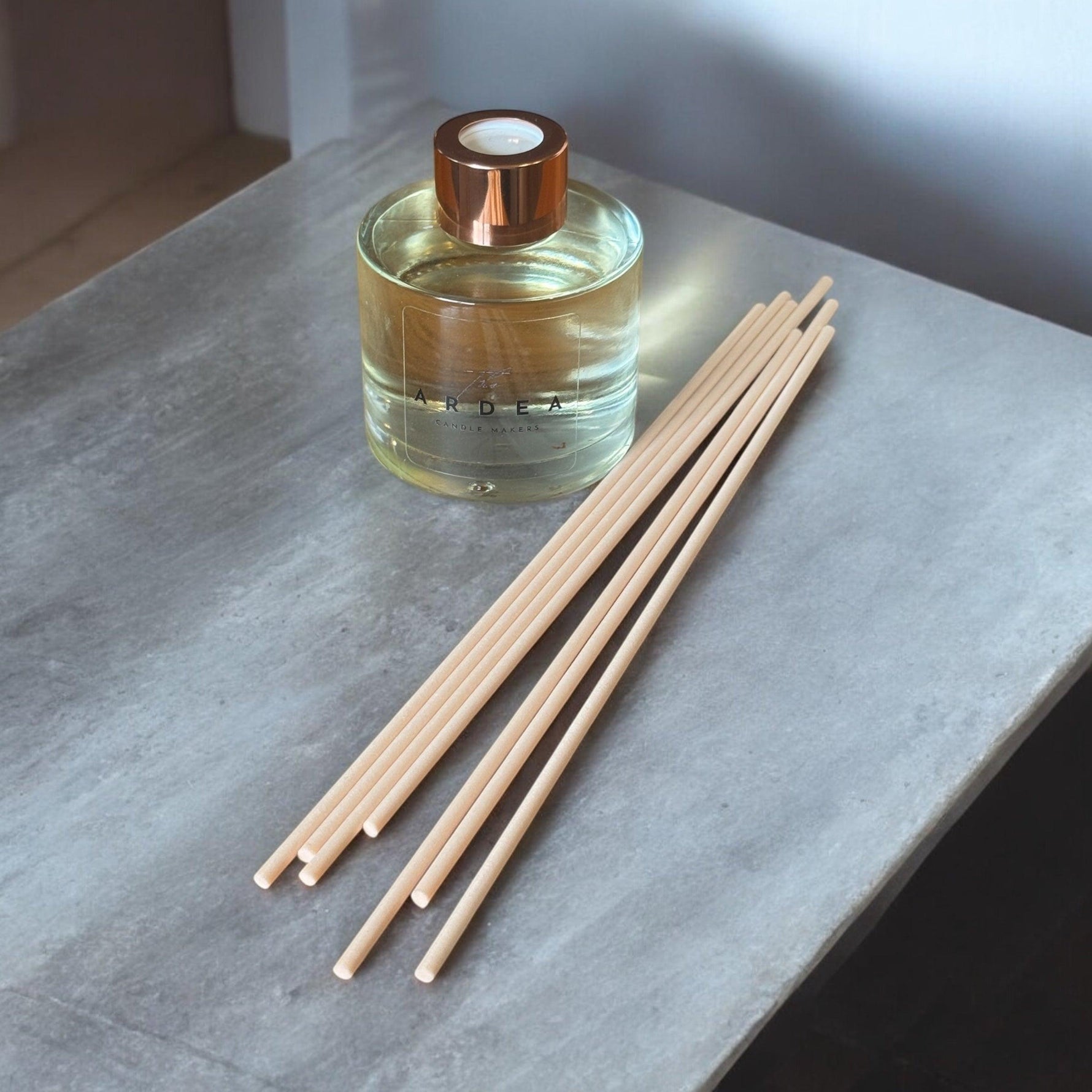 Experience Vibrant Scents with Lime Basil Mandarin 200ml Reed Diffuser - The Ardea Candle Makers