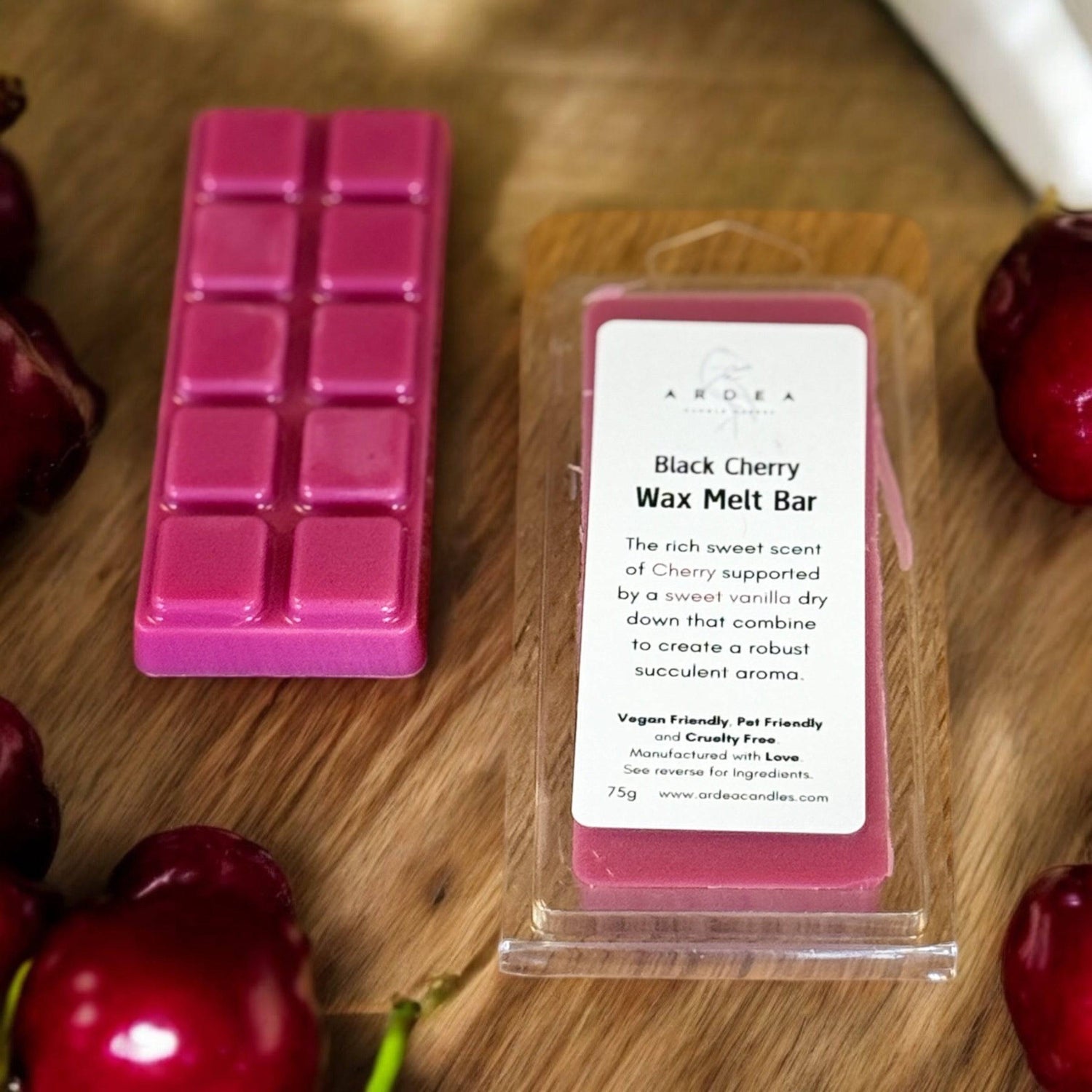 Black Cherry Breakable Wax Melt Bar